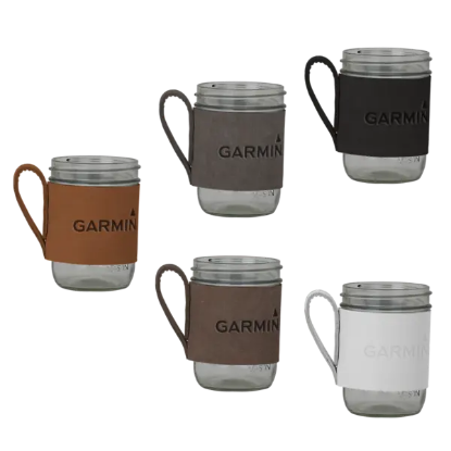Brewster 16 oz. Wide Mason Jar & Sleeve - Group