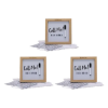 Magnetic Letter White Board with Wood Frame - Group