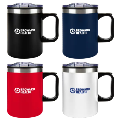 Eden 14oz. Travel Mug with Handle & Lock Lid - Group