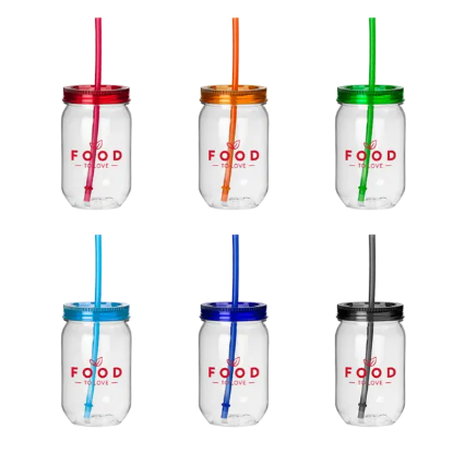 Fiesta Mason Jar Tumbler - Group