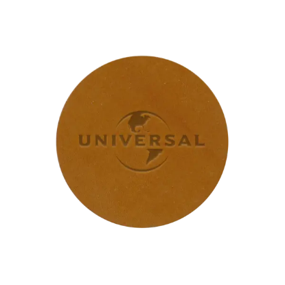 2 1/2" Leather Circle Patch - Group