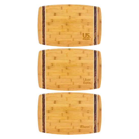 Marbled Look Bamboo Cutting Board - Group