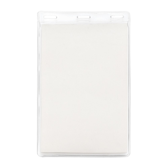 4" x 6" Blank Large Vertical Vinyl Pouch - Default