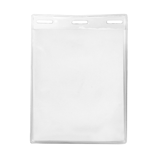 3 5/16" x 4 1/4" Blank Vertical Vinyl Pouch - Default
