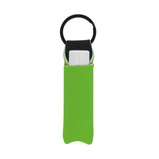 Neoprene Lip Balm Sleeve Pocket with SPF 15 Lip Balm - Group