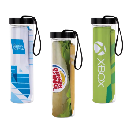Dye-Sublimated Cooling Towel w/ Storage Tube
