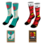 19" Dye-Sublimated Socks (Pair) with Trifold Packaging