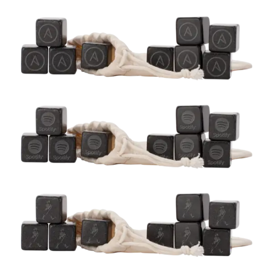 Moccasin Whiskey Stones
