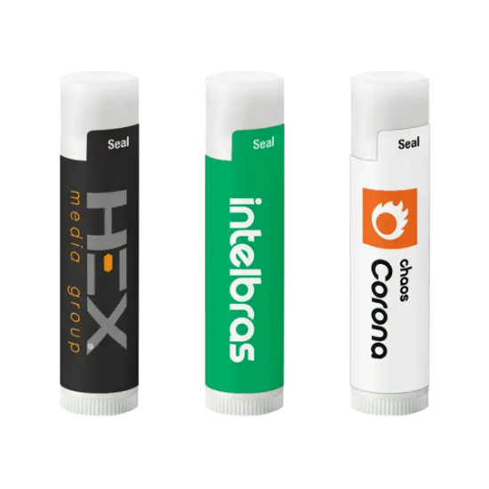 SPF 30 Soy Based Lip Balm in White Tube