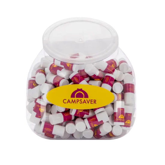 200 Natural Lip Moisturizers in Mini Tube with Tub Display