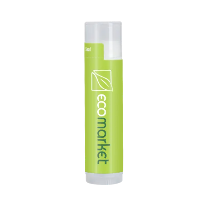 Natural Lip Moisturizer with Organic Ingredients in Clear Tube