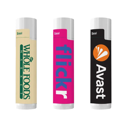 Natural Lip Moisturizer with Organic Ingredients in White Tube