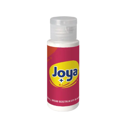 2 oz. SPF 30 Sunscreen in Clear Cylinder Bottle with Clear Flip Top