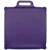 Square Vinyl Stadium Seat Cushions - 1" Foam Purple