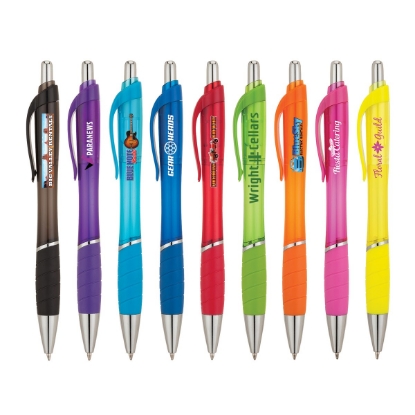 Wave - Clear Ballpoint Pen