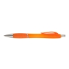 Wave - Clear Ballpoint Pen - Orange