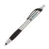 Wave - Metallic Ballpoint Pen / Stylus - Silver