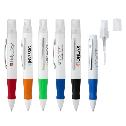 Spritzer Refillable Sanitizer Ballpoint Pen (Liquid Not Included)