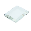Prato Rectangle Crystal Paperweight - Clear
