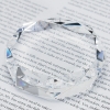 Rimini Gem Cut Crystal Paperweight