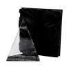 Vega Triangle Crystal with Marble Trim