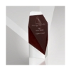 Tonne II Diagonal Cut Octagon - Wood - Mahogany