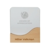 Ola Crystal Award with Wood Base - Natural
