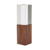Cressida Crystal Tower with Wood Base