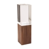 Cressida Crystal Tower with Wood Base