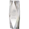 Zyra III Large Crystal Tower - Clear