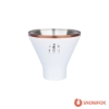 Snowfox 8 oz. Vacuum Insulated Martini Cup - White