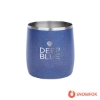 Snowfox 11 oz. Shimmer Finish Vacuum Insulated Whiskey Rocks Tumbler - Light Blue