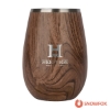 Snowfox 8 oz. Vacuum Insulated Sauvignon Blanc Wine Glass - Brown