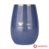 Snowfox 8 oz. Vacuum Insulated Sauvignon Blanc Wine Glass - Grey