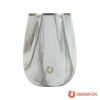 Snowfox 13.5 oz. Vacuum Insulated Marble Finish Pinot Noir Wine Glass