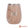 Snowfox 12 oz. Vacuum Insulated Grand Pinot Wine Glass - Natural