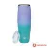 Snowfox 24 oz. Shimmer Finish Vacuum Insulated Beer Tumbler