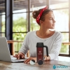 Manna 16 oz. Mocha Stainless Steel Mug