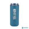 Manna Tall Boy 18 oz. Double Wall Stainless Steel Tumbler w/ Speckled Finish - Blue