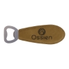 Wallace Leatherette Bottle Opener - Tan