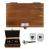 Nicolas 5-Piece Rolling Whiskey Glasses Set - Natural
