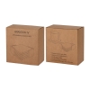 Brandon IV 4-Piece Bamboo Coaster Set