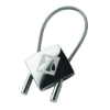 Perspective IV Keyring - Chrome