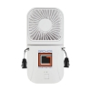 Breezy Rechargeable Multi-Use Hand Fan - White