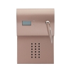 Magnifique Series Digital Clock and Pen Stand - Bronze