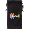 Vanda Microfiber Drawstring Pouch - Black