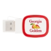 Tapa I Dual-Port USB 2.0 Hub / Reader - Red