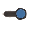 Furios 3-in-1 2.4A Dual USB Car Charger - Blue