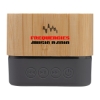 Cadence Bamboo Wireless Light-Up Speaker - Grey
