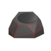 Xoopar Geo Dock Charger - Red